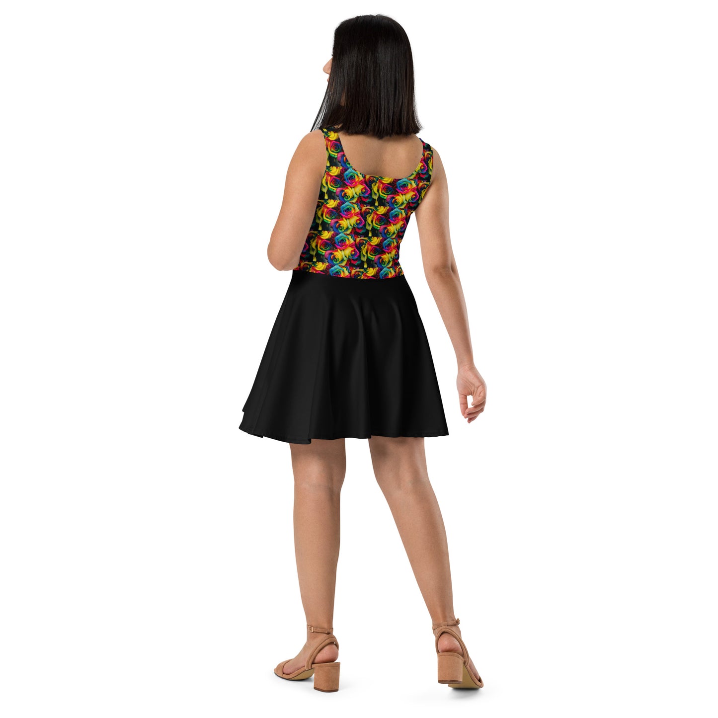 Moonlight & Petti- Rose Skater Dress
