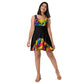 Moonlight & Petti- Rose Skater Dress