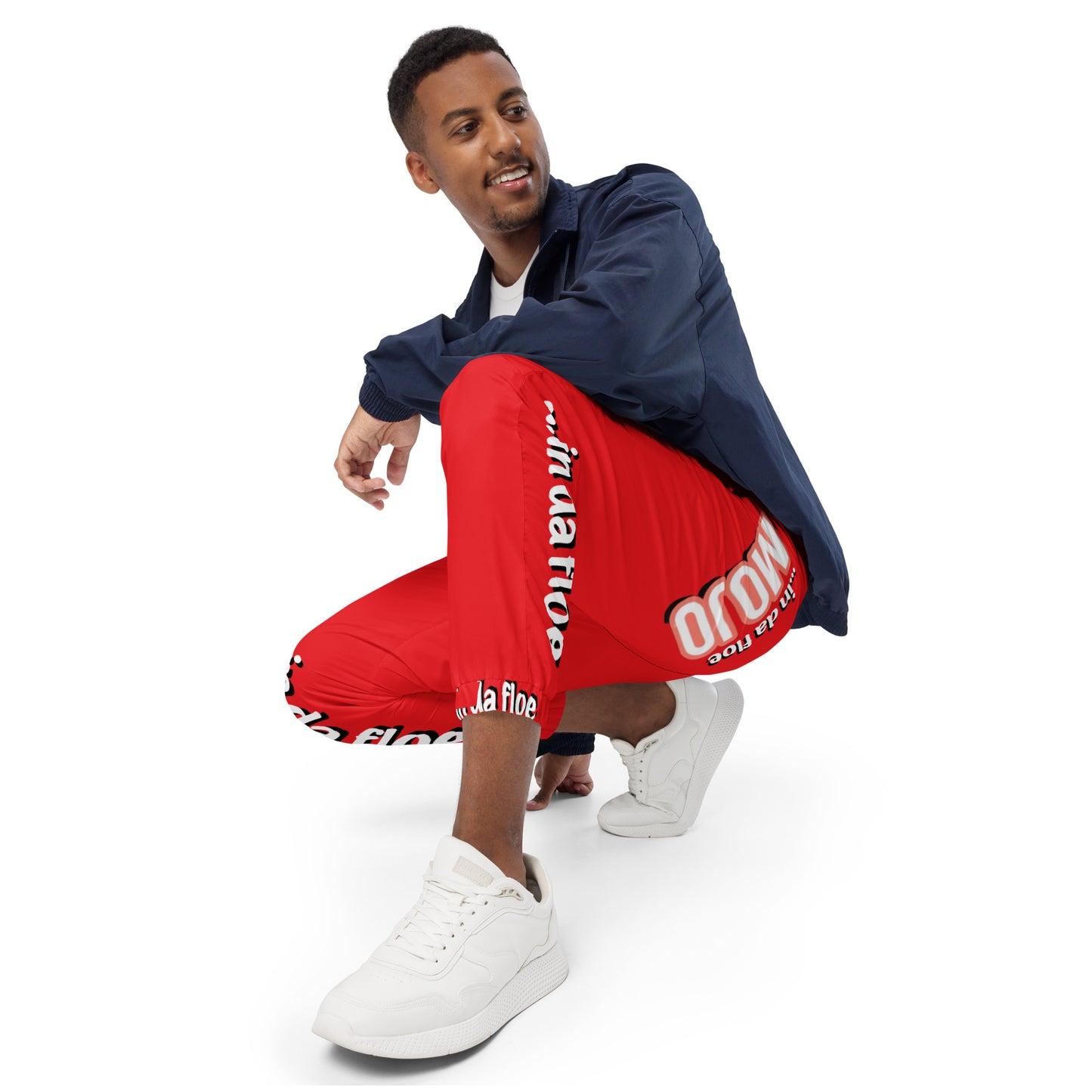 Mojo Unisex Track Pants - Alizarin