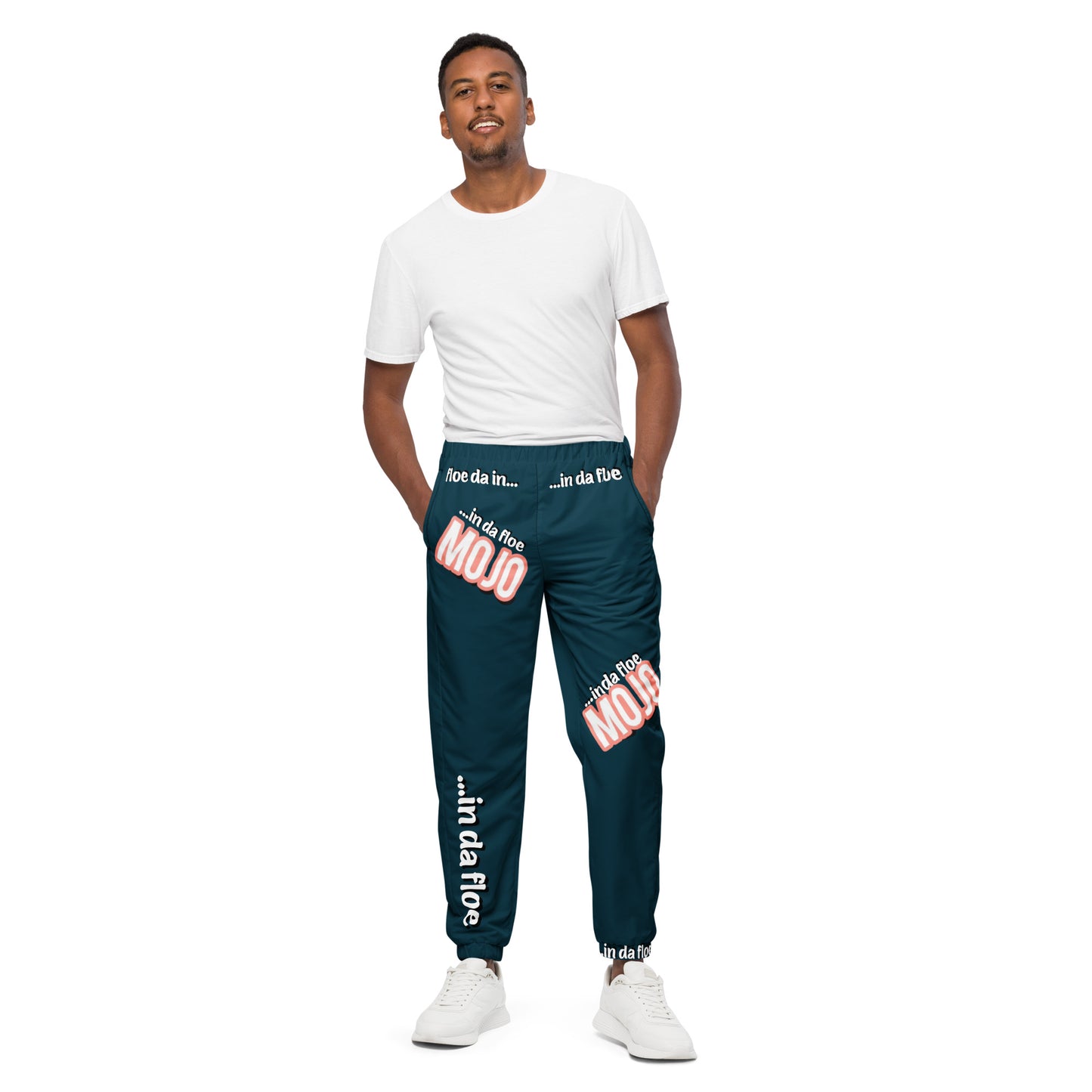 Mojo Unisex Track Pants - Blue Whale