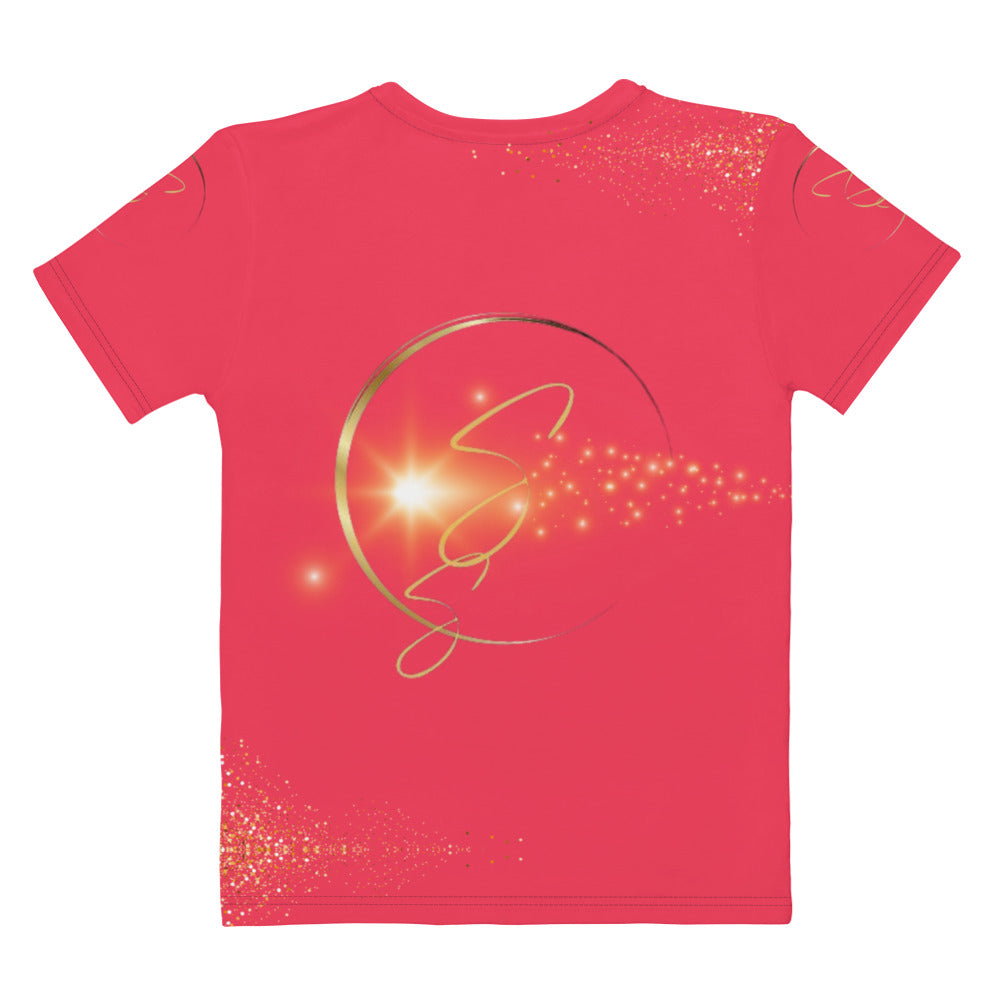 🎨 Unleash Your Rebel Spirit: Female Artist’s Radical Red T-Shirt! 🔥👩‍🎨 Don't miss out – Be a Rebel Artist! 🔥🎨