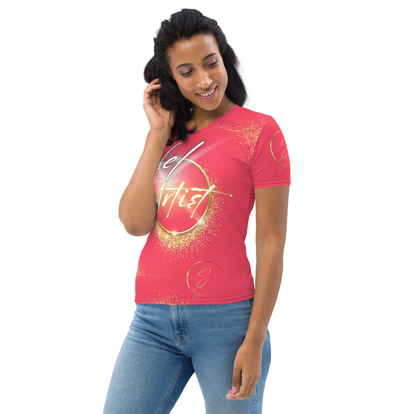 Rebel Artist Women's T-Shirt - Radical Red