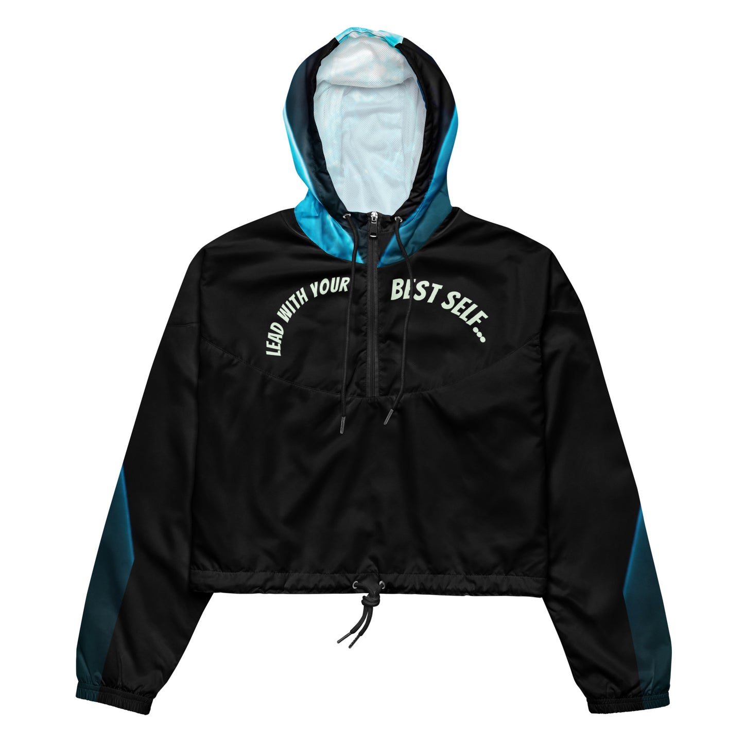 Women’s Aqua SpotlYght Cropped Windbreaker