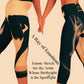 A-Ray of Emotions Leggings: A canvas for creative expression through profound emotions.