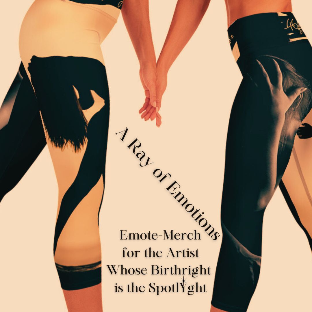 A-Ray of Emotions Leggings: A canvas for creative expression through profound emotions.