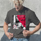 A bold and stylish Unisex Artist Vulnerable Warrior T-Shirt in Classic design, specifically crafted for Female Artists The shirt features empowering graphics, celebrating authenticity on stage and fierce warrior strength off stage. Perfect for making a statement in the world of art and beyond.