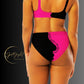 Motivate Merch High-Waisted Bikini - Lead with Your Best Self - A symbol of self-empowerment and spotlight-worthy confidence.