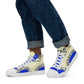 Perpetually Woke Artist Men’s High Top Canvas Shoes