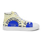 Perpetually Woke Artist Men’s High Top Canvas Shoes