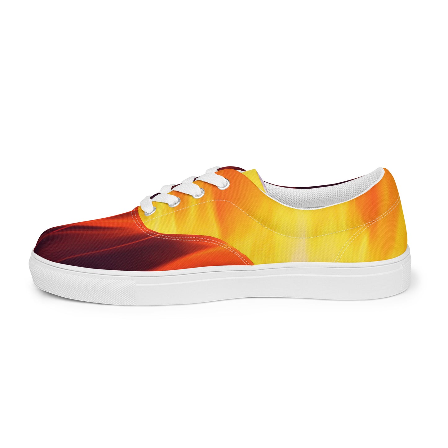 Artist on Fire Men’s Lace-Up Canvas Shoes