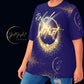 Rebel Artist Deep Purple TShirt for the Female Artist 
