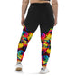 Emote Merch from SpotlYght Seeker - from the Bravo and Roses Collection the Moonlight & Roses Sports Leggings Plus Size for the Female  Artist because artists deserve praise.