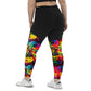 Emote Merch from SpotlYght Seeker - from the Bravo and Roses Collection the Moonlight & Roses Sports Leggings Plus Size for the Female  Artist because artists deserve praise.