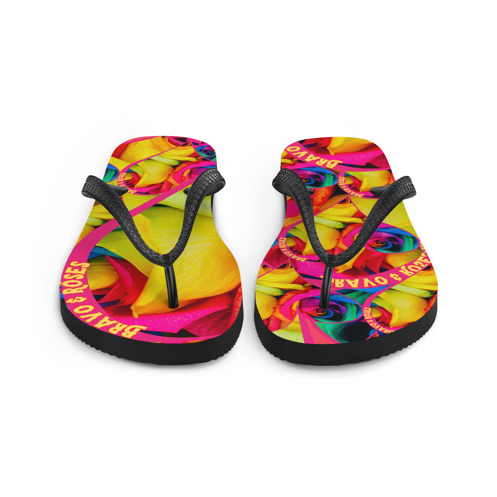 🌟 Step into the Spotlight! 🌟 Elevate your style with Bravo & Roses Signature flip flops! 🌹✨ ⠀ 🎨 Calling all Spotlyght Seekers and Art Enthusiasts! 🎨 These flip flops are more than just footwear – they're a celebration of art and creativity! 🎉 Embrace your artistic spirit with every step you take.