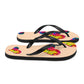 Bravo & Roses Bouquet Flip-Flops - Sandy Beach