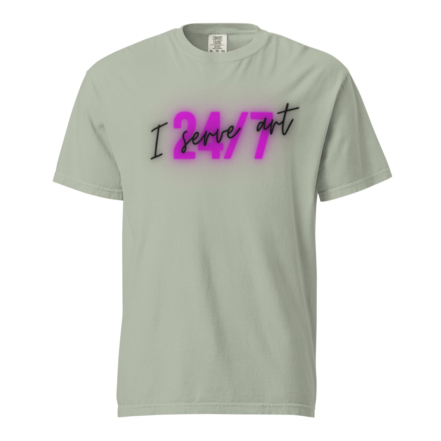Artists, Artistic Expression, Creative Community, Inspire Wear, Let Em Know Collection, Artistic Opportunities, Conquer Fear, Claim Your Spotlight, Unleash Your Artistry, I Serve Art 24/7 Tee