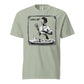 I Serve Art Waitress/Mic Heavyweight Unisex Light T-Shirt - Silver