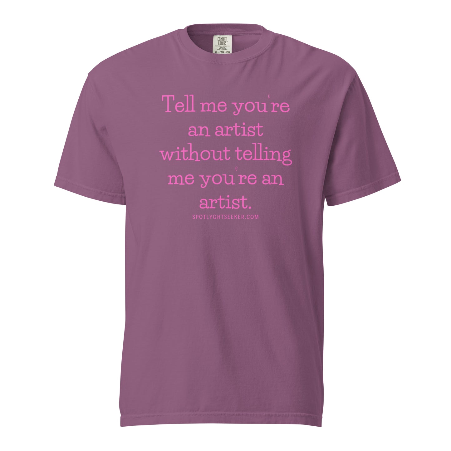 Tell 'Em Heavyweight Unisex T-Shirt