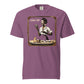I Serve Art Waitress/Mic Heavyweight Unisex Dark T-Shirt - Gold
