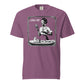 I Serve Art Waitress/Mic Heavyweight Unisex Dark T-Shirt - Silver