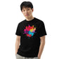 “Stan Me, Artist in Residence” tees featuring paint splatter designs, blending artistic creativity with stan culture. Available in 8 unique styles. Perfect for artists looking to attract fans and gigs. black tee