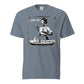 I Serve Art Waitress/Mic Heavyweight Unisex Dark T-Shirt - Silver