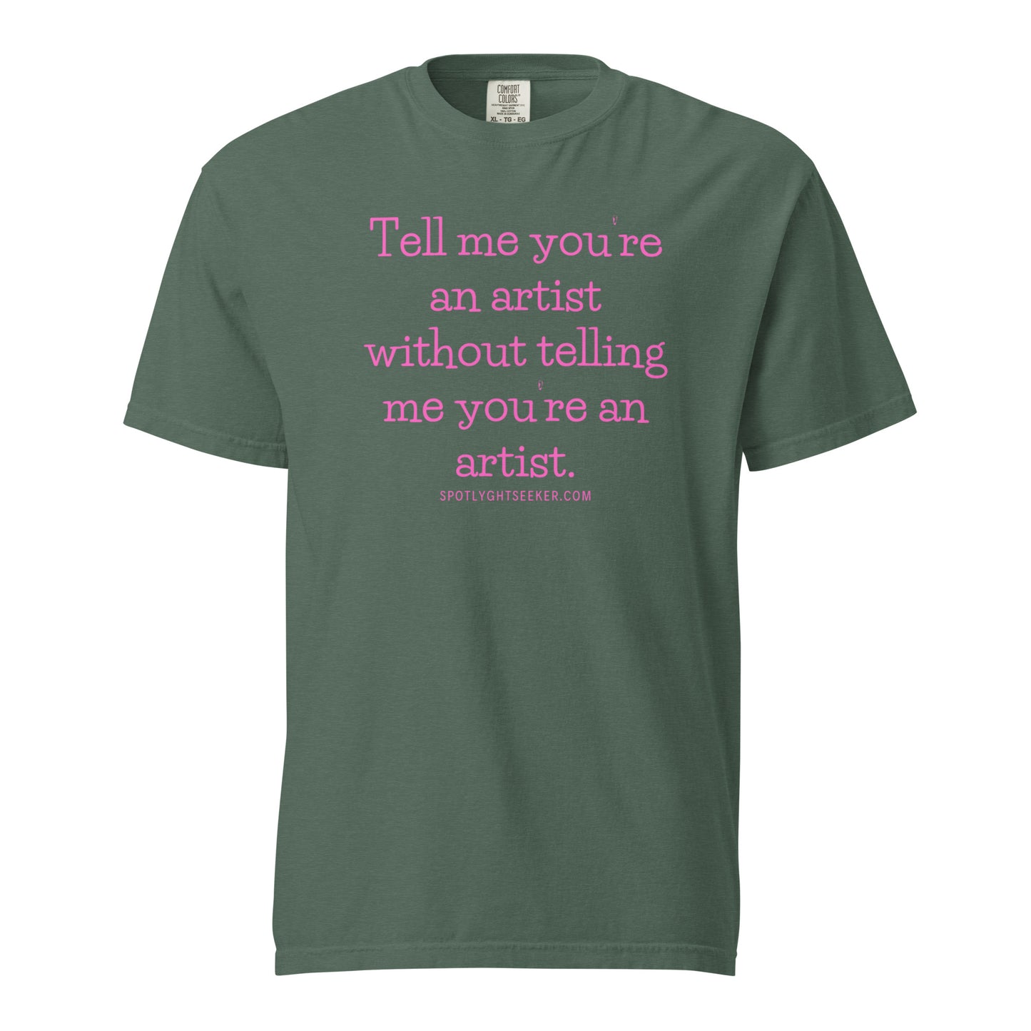 Tell 'Em Heavyweight Unisex T-Shirt