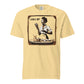 I Serve Art Waitress/Mic Heavyweight Unisex Light T-Shirt - Gold