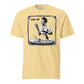 I Serve Art Waitress/Mic Heavyweight Unisex Light T-Shirt - Silver