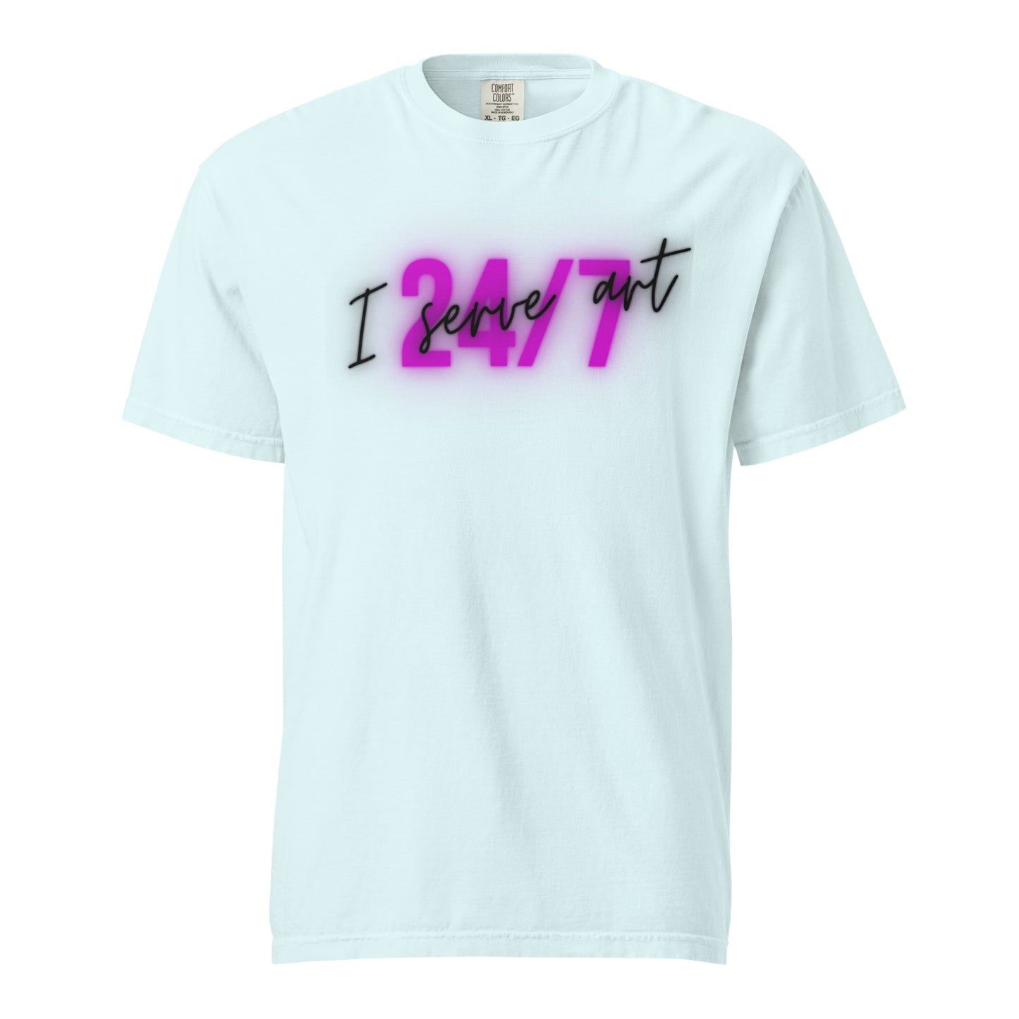 Artists, Artistic Expression, Creative Community, Inspire Wear, Let Em Know Collection, Artistic Opportunities, Conquer Fear, Claim Your Spotlight, Unleash Your Artistry, I Serve Art 24/7 Tee