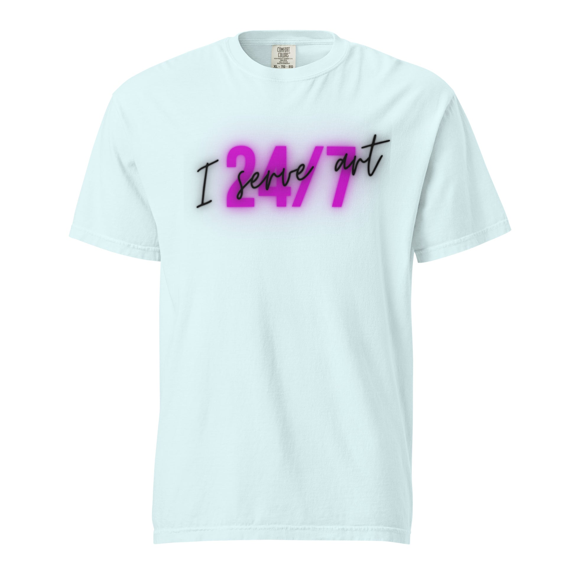 Artists, Artistic Expression, Creative Community, Inspire Wear, Let Em Know Collection, Artistic Opportunities, Conquer Fear, Claim Your Spotlight, Unleash Your Artistry, I Serve Art 24/7 Tee