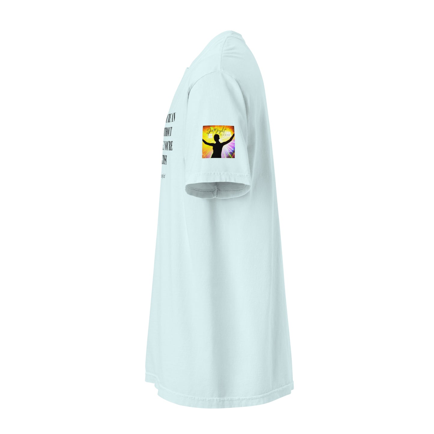 Tell 'Em/Fan Heavyweight Unisex T-Shirt w/Signature SpotlYght Tags - Yellow