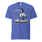 I Serve Art Waitress/Mic Heavyweight Unisex Dark T-Shirt - Silver
