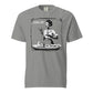I Serve Art Waitress/Mic Heavyweight Unisex Dark T-Shirt - Silver