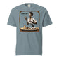 I Serve Art Waitress/Mic Heavyweight Unisex Light T-Shirt - Gold