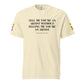 Tell 'Em/Fan Heavyweight Unisex T-Shirt w/Signature SpotlYght Tags - Yellow