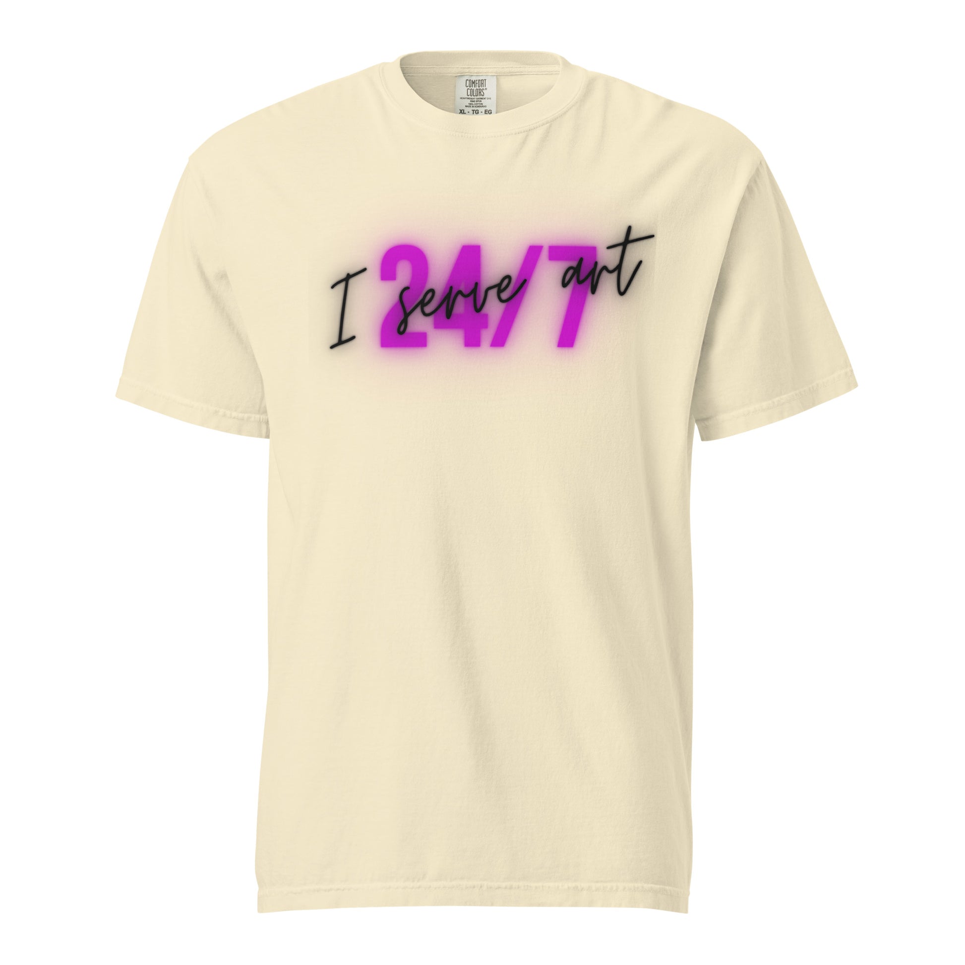 Artists, Artistic Expression, Creative Community, Inspire Wear, Let Em Know Collection, Artistic Opportunities, Conquer Fear, Claim Your Spotlight, Unleash Your Artistry, I Serve Art 24/7 Tee