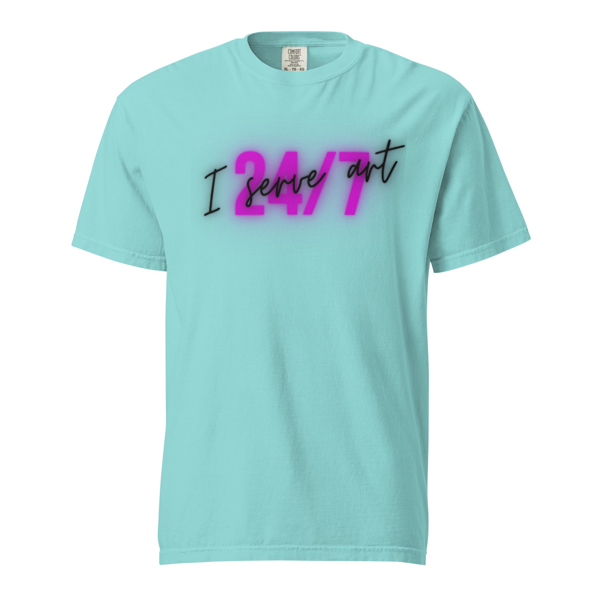 Artists, Artistic Expression, Creative Community, Inspire Wear, Let Em Know Collection, Artistic Opportunities, Conquer Fear, Claim Your Spotlight, Unleash Your Artistry, I Serve Art 24/7 Tee