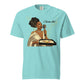 I Serve Art Golden Goddess Heavyweight Unisex Light Colored T-Shirt