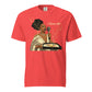 I Serve Art Golden Goddess Heavyweight Unisex Dark Colored T-Shirt