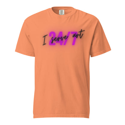 Artists, Artistic Expression, Creative Community, Inspire Wear, Let Em Know Collection, Artistic Opportunities, Conquer Fear, Claim Your Spotlight, Unleash Your Artistry, I Serve Art 24/7 Tee