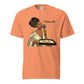I Serve Art Golden Goddess Heavyweight Unisex Light Colored T-Shirt
