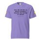Tell 'Em/Fan Heavyweight Unisex T-Shirt w/Signature SpotlYght Tags - Yellow