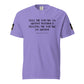 Tell 'Em/Fan Heavyweight Unisex T-Shirt w/Signature SpotlYght Tags - Black