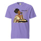 I Serve Art Golden Goddess Heavyweight Unisex Light Colored T-Shirt