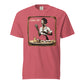 I Serve Art Waitress/Mic Heavyweight Unisex Dark T-Shirt - Gold