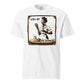 I Serve Art Waitress/Mic Heavyweight Unisex Light T-Shirt - Gold