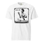 I Serve Art Waitress/Mic Heavyweight Unisex Light T-Shirt - Silver