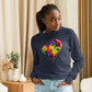 Bravo & Roses Hooded Long-Sleeve Tee - Bouquet: A stylish and comfortable hooded tee, because artists deserve praise. Featuring intricate designs and vibrant colors, it's perfect for expressing your unique fashion sense.