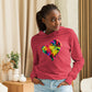 Bravo & Roses Hooded Long-Sleeve Tee - Bouquet: A stylish and comfortable hooded tee, because artists deserve praise. Featuring intricate designs and vibrant colors, it's perfect for expressing your unique fashion sense.